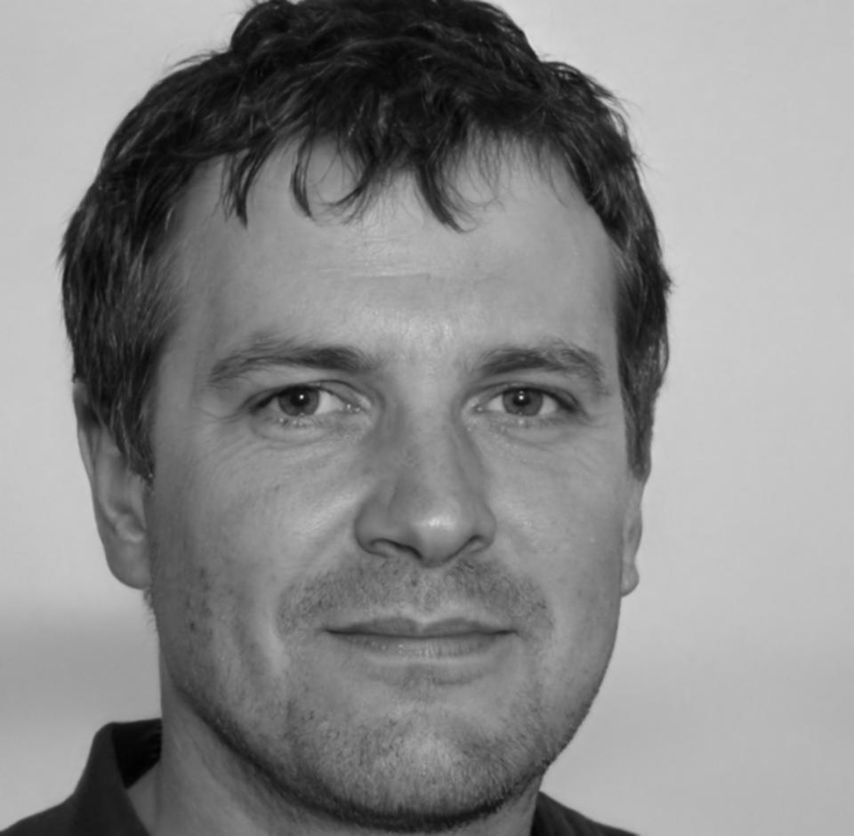 Team member working on platform development